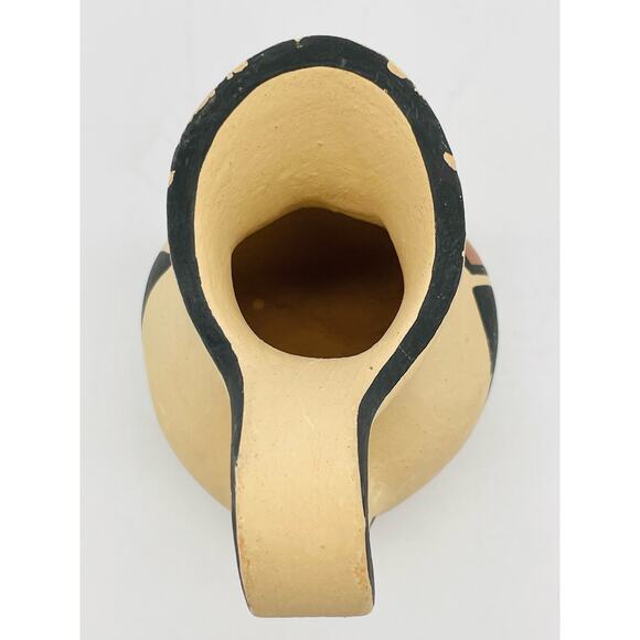 Traditional Zia Pueblo Polychrome Pottery Mini-Pitcher by Robert Pino - Picture 7 of 10